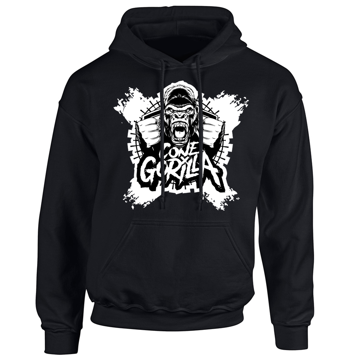 Bild von CONE GORILLA - HOODY [schwarz]